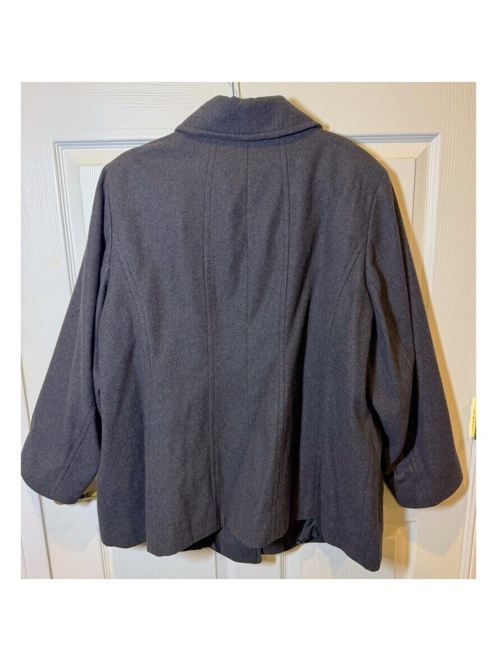 Plus Size Button Front Jacket - Picture 2 of 3